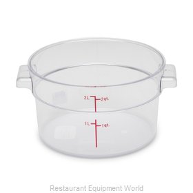 Royal Industries ROY PCRC 2 Food Storage Container, Round