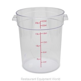 Royal Industries ROY PCRC 22 Food Storage Container, Round