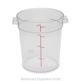 Royal Industries ROY PCRC 4 Food Storage Container, Round
