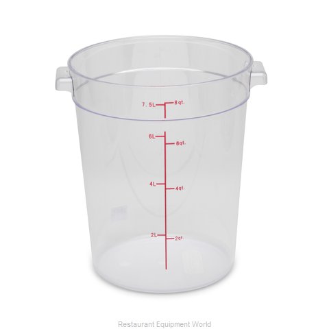 Royal Industries ROY PCRC 8 Food Storage Container, Round