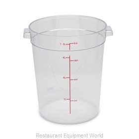 Royal Industries ROY PCRC 8 Food Storage Container, Round