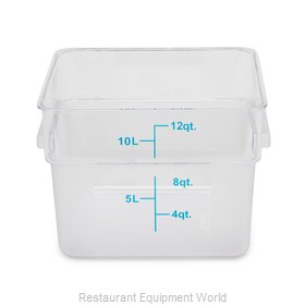 Royal Industries ROY PCSC 12 Food Storage Container, Square