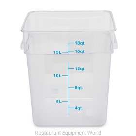 Royal Industries ROY PCSC 18 Food Storage Container, Square