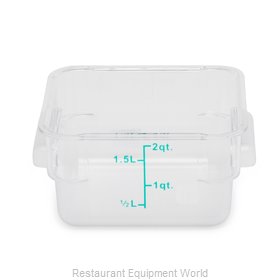 Royal Industries ROY PCSC 2 Food Storage Container, Square