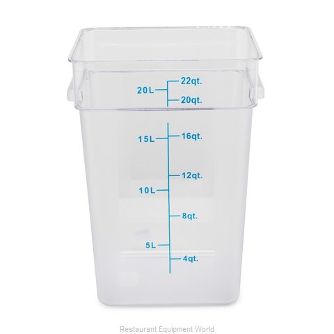 Royal Industries ROY PCSC 22 Food Storage Container, Square