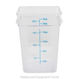Royal Industries ROY PCSC 22 Food Storage Container, Square
