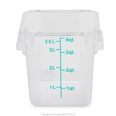 Royal Industries ROY PCSC 4 Food Storage Container, Square