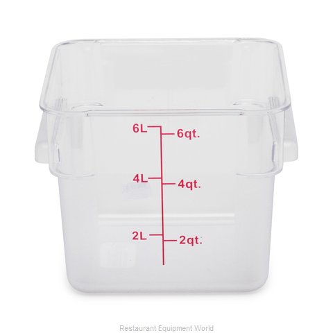 Royal Industries ROY PCSC 6 Food Storage Container, Square