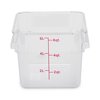 Royal Industries ROY PCSC 6 Food Storage Container, Square