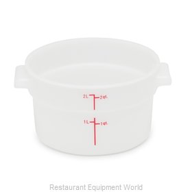 Royal Industries ROY PPRS 2 Food Storage Container, Round