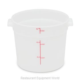 Royal Industries ROY PPRS 6 Food Storage Container, Round