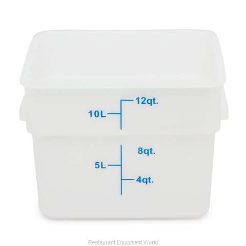 Royal Industries ROY PPSC 12 Food Storage Container, Square