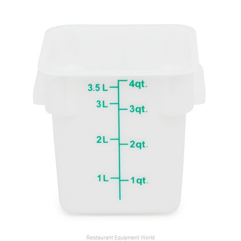 Royal Industries ROY PPSC 4 Food Storage Container, Square