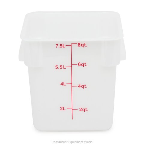 Royal Industries ROY PPSC 8 Food Storage Container, Square
