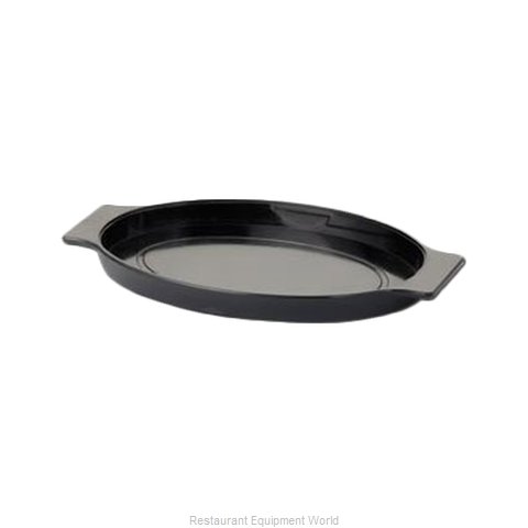 Royal Industries ROY RSP SS OH Sizzle Thermal Platter Underliner