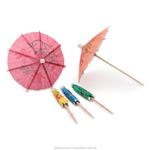 Royal Industries RPPR 100 Cocktail Parasols (Magnified)