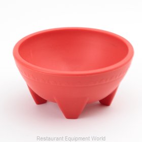 Royal Industries SALSA BWL RED Molcajete Salsa Dish