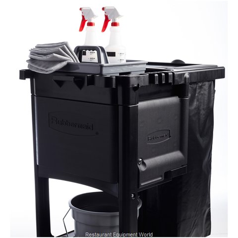 Rubbermaid 1861443 Janitor Cart, Accessories