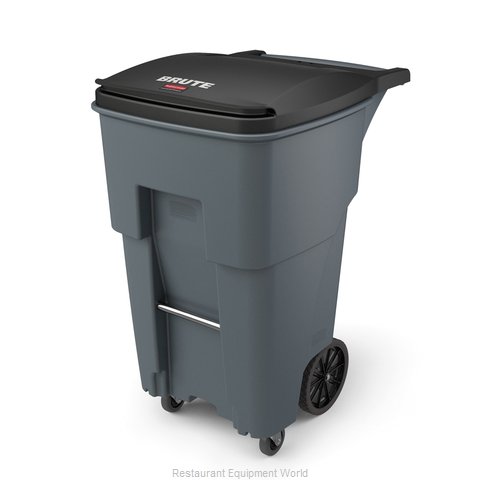 Rubbermaid 1971971 Trash Receptacle, Mobile