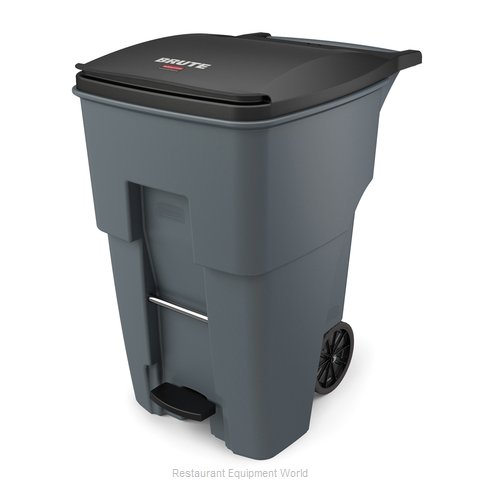 Rubbermaid 1971991 Trash Receptacle, Mobile