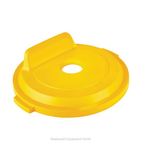 Rubbermaid 2018161 Trash Receptacle Lid / Top (Magnified)
