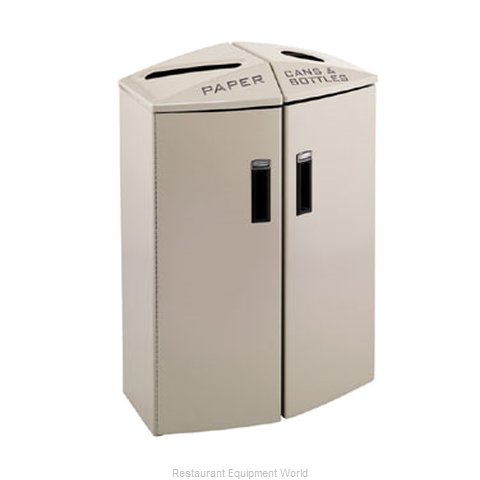 Rubbermaid 3486045 Waste Receptacle Recycle