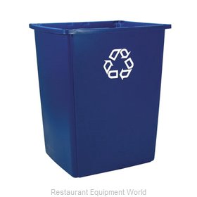 Rubbermaid FG256B73BLUE Recycling Receptacle / Container