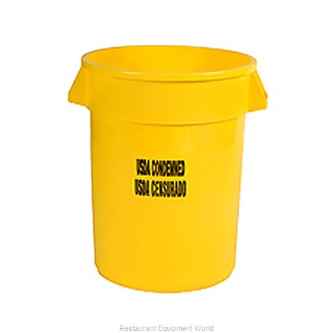 Rubbermaid FG263246YEL Trash Can / Container, Commercial