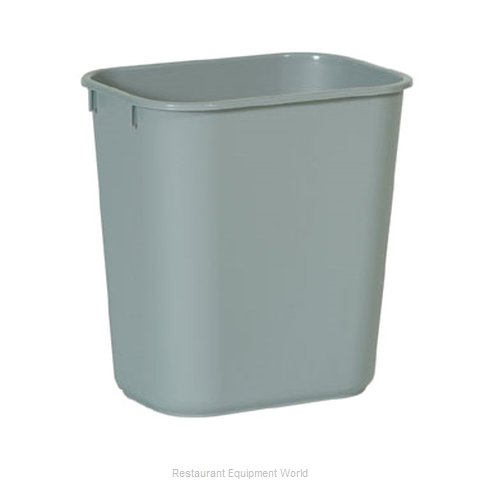 Rubbermaid FG295500GRAY Waste Basket, Plastic