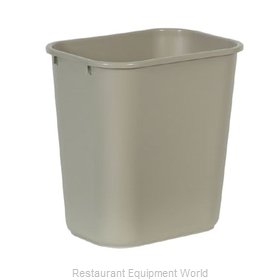 Rubbermaid FG295600BEIG Waste Basket, Plastic