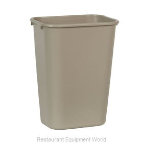 Rubbermaid FG295700BEIG Waste Basket, Plastic
