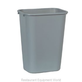 Rubbermaid FG295700GRAY Waste Basket, Plastic