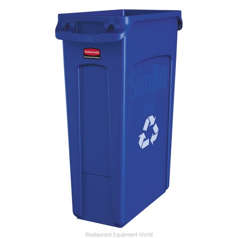 Rubbermaid FG354007BLUE Recycling Receptacle / Container