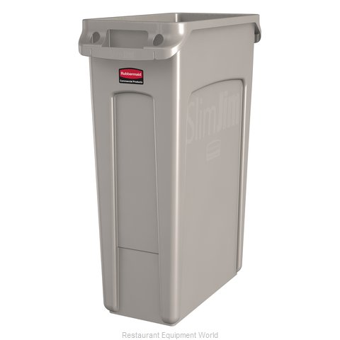 Rubbermaid FG354060BEIG Trash Receptacle, Indoor