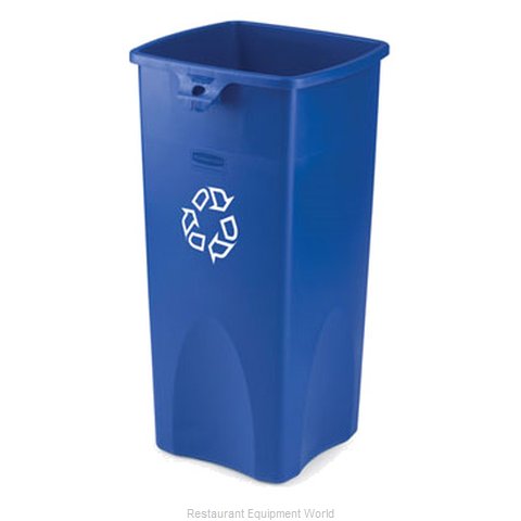 Rubbermaid FG356973BLUE Recycling Receptacle / Container