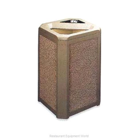 Rubbermaid FG396600DWOOD Ash Tray Receptacle