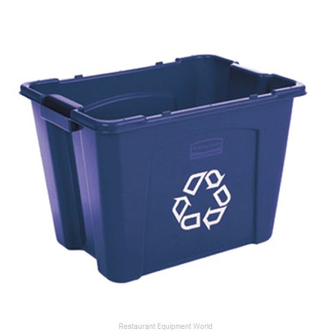 Rubbermaid FG571473BLUE Recycling Receptacle / Container