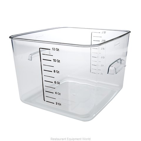 Rubbermaid FG631200CLR Food Storage Container, Square