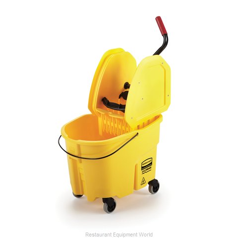 Rubbermaid FG757788YEL Mop Bucket Wringer Combination