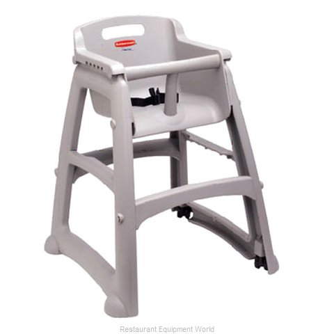 Rubbermaid FG780508PLAT High Chair, Plastic