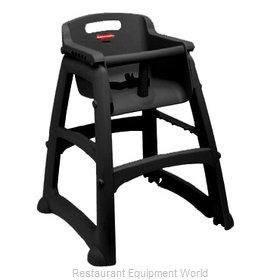 Rubbermaid FG780608BLA High Chair, Plastic