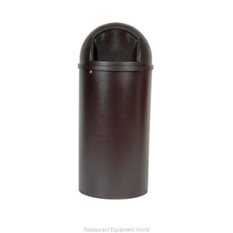 Rubbermaid FG816088BRN Trash Receptacle, Indoor