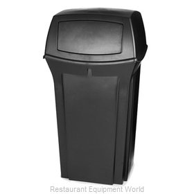 Rubbermaid FG843088BLA Trash Receptacle, Outdoor/Indoor