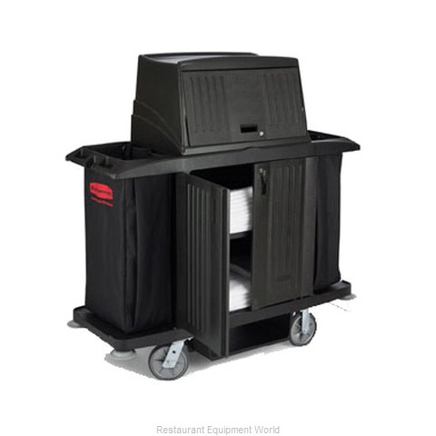 Rubbermaid FG9T1900BLA Cart, Housekeeping