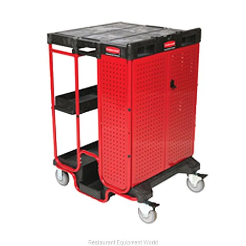 Rubbermaid FG9T5800BLA Cart, Ladder