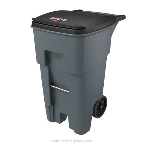 Rubbermaid FG9W2100GRAY Trash Receptacle, Mobile