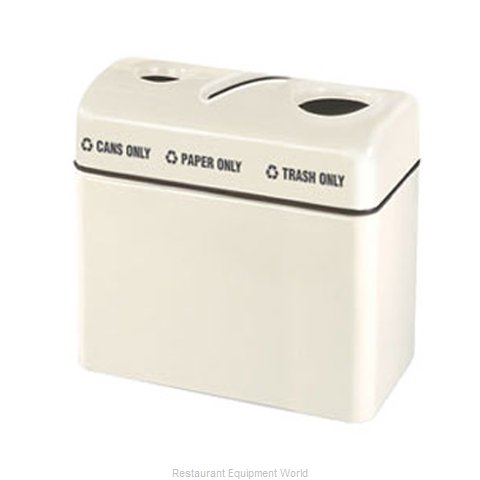Rubbermaid FGFGR3616TPCPLAL Waste Receptacle Recycle