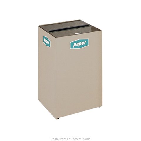 Rubbermaid FGNC24C Recycling Receptacle / Container