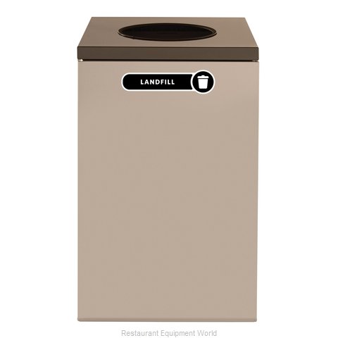 Rubbermaid FGNC24W4 Recycling Receptacle / Container