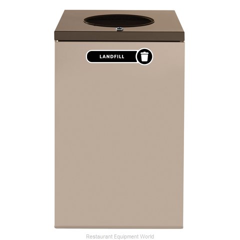 Rubbermaid FGNC24W4L Recycling Receptacle / Container